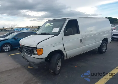 2006 Ford E-250 Commercial/Recreational z USA, uszkodzony, nr VIN 1FTNE24W76HB11513